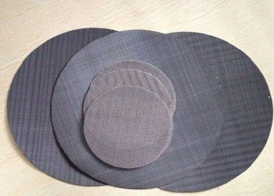 Resistencia ácida de Mesh Plastic Extruder Filter Disc del alambre negro adaptable del filtro