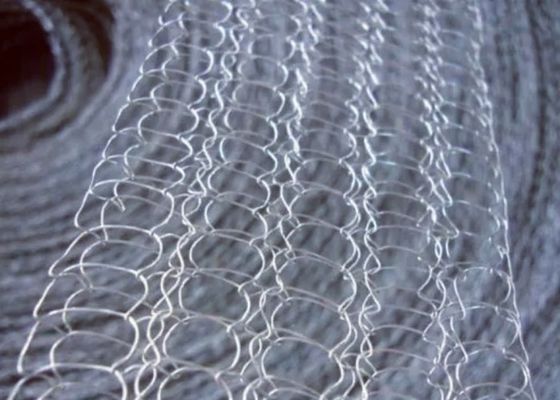 201 malla de alambre de punto de acero inoxidable fabricada como almohadillas planas y filtros cilíndricos