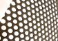 Red de hierro anodizante de malla perforada con forma de agujero de diamante de 12 mm de espesor