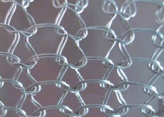 Método de tejido de alambre de malla metálica de punto de filtro sólido de múltiples hebras anticorrosión