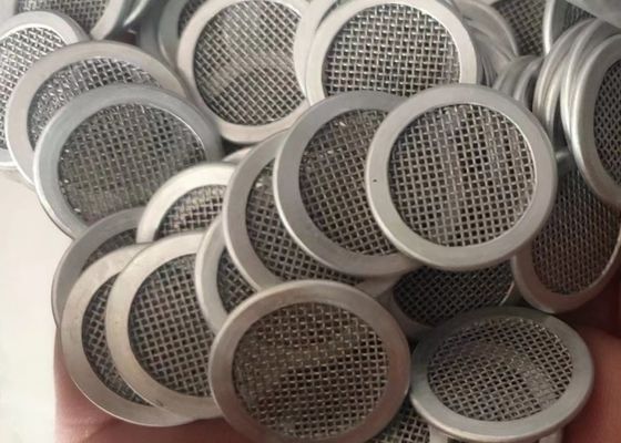 Cuenta de malla de filtro de alambre de tejido retorcido 2-600 para una filtración eficiente