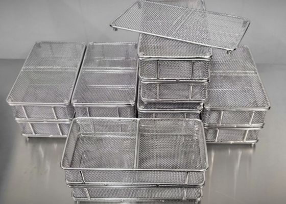 Acceso a la red de alambre de alta resistencia a la corrosión, tela de alambre de tejido trenzado, alambre SS 316L 0,02 mm-5 mm, diámetro 30-635 mm