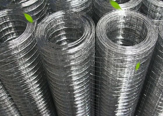 Aviaries 30M longitud soldados de malla de alambre rodillos con calentamiento galvanizado de la superficie de tratamiento final