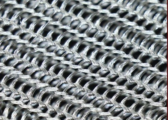ronda unida de Mesh Multi Filament Durable Flat del alambre de la anchura 2inch