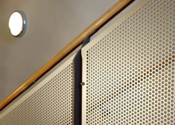 protección del medio ambiente de la hoja de aluminio perforada decorativa de 0.5m m a de 6m m