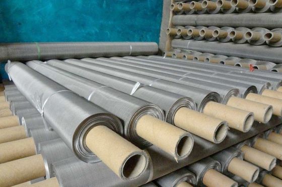 200 Mesh Stainless Steel Woven Wire Mesh Screen con la longitud de los 30m