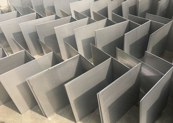 1Acero inoxidable de malla perforada de 0,0 mm de espesor para filtración industrial