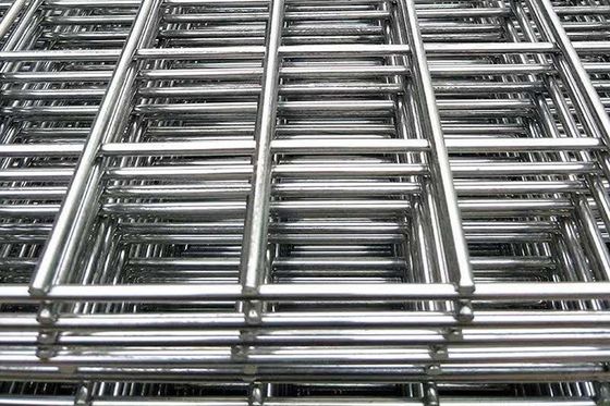 Q195 Paneles de malla de alambre soldado de acero bajo en carbono Cuadrado o forma de agujero rectangular