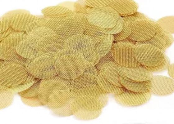 Red de pantalla de filtro de cobre duradero con artesanía técnica tejida