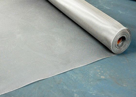 Pantalla de malla de alambre tejido cuadrado en acero inoxidable para abrasión de trabajo pesado y resistencia al impacto