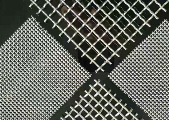 Pantallas de alambre tejido de acero resistentes a la abrasión con larga vida útil