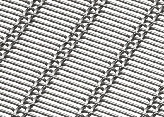 Tipo de malla rectangular de malla de acero tirante tejida galvanizada para durabilidad y longevidad