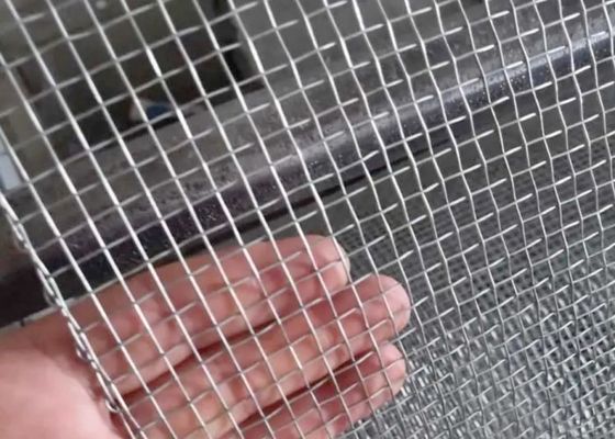Resistencia a la abrasión Agujero cuadrado de acero de alto carbono tela de malla de alambre tejido