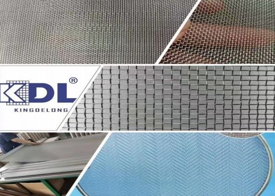 Cuadrados de acero inoxidable SS304 316 de alta calidad, revestimiento de filtro de pantalla de tamizado de metal tejido