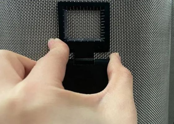 Pantalla de malla de alambre de acero inoxidable resistente a la corrosión para aplicaciones de filtrado