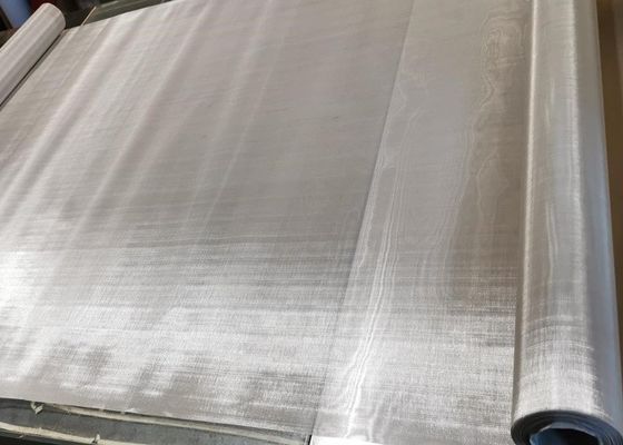 Revista de malla de alambre de acero inoxidable muy fina de tejido plano tipo 400 con diferentes longitudes
