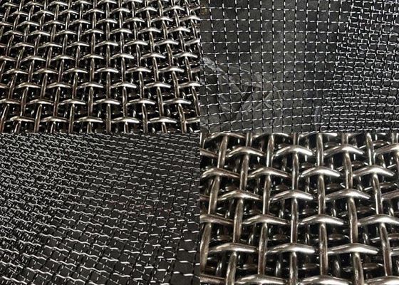 Red de pantalla de acero inoxidable resistente a la corrosión con anchura máxima de 8 metros