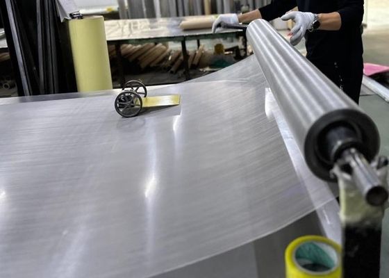 Pantalla de malla de alambre de acero inoxidable recubierta de epoxi negro con alta resistencia a la corrosión para diversas aplicaciones