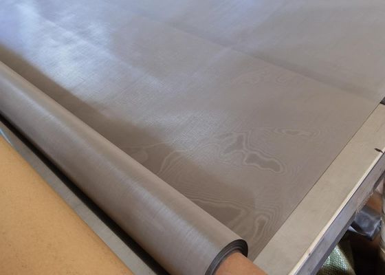 Pantalla de malla de alambre de acero inoxidable flexible en rollos con varios tipos de tejido para el uso de filtración industrial