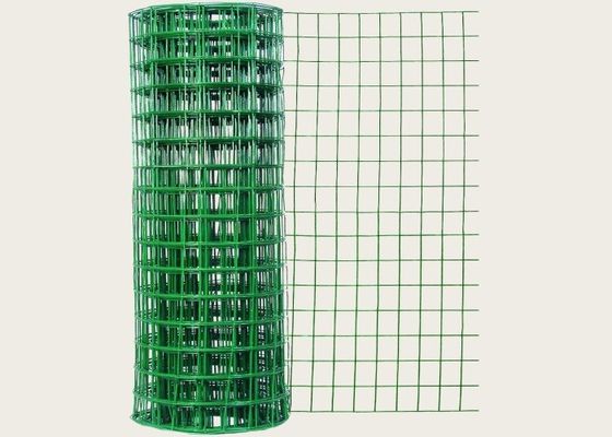 Red de alambre soldado galvanizado verde para seguridad y construcción en el hogar
