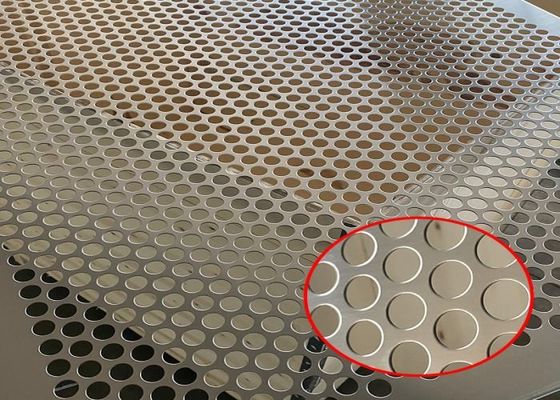 Hoja de malla perforada diseñada a medida para requisitos únicos del proyecto