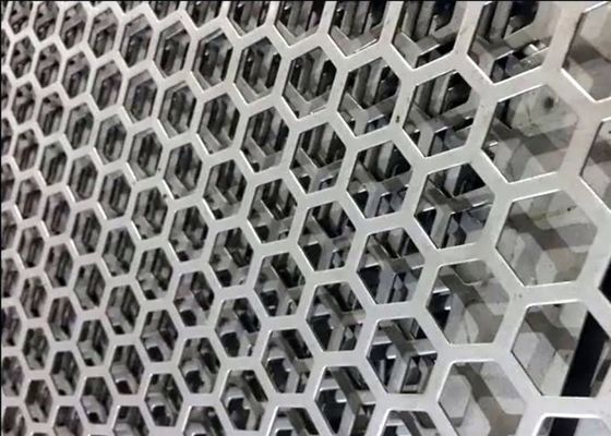 Lámina de aluminio perforada de revestimiento de PVC de colores para decoración de paredes exteriores