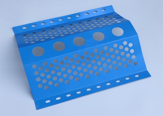 Hoja de malla de acero inoxidable perforada duradera con recubrimiento epoxi para aplicaciones arquitectónicas