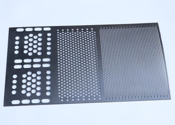 Hoja de malla de acero inoxidable perforada duradera con recubrimiento epoxi para aplicaciones arquitectónicas