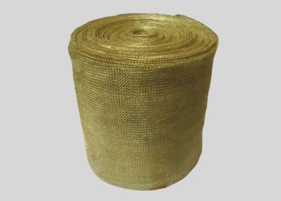 0.08mm Diámetro de alambre de latón malla de punto para filtración de combustible y sistemas hidráulicos