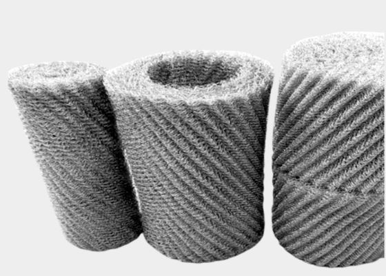 Rejas de alambre líquido de acero inoxidable comprimido para equipos de filtración