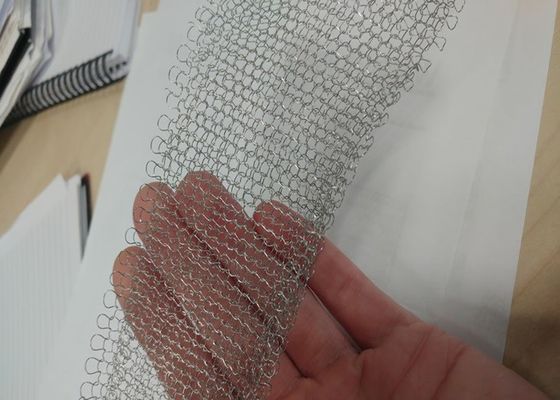 Tubo de malla de alambre de alambre de hebra única de acero inoxidable tejido duradero para filtración