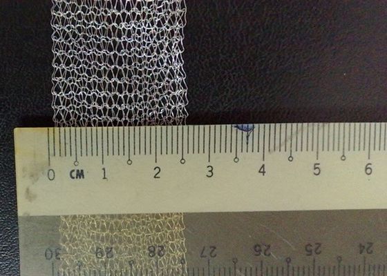 Tubo de malla de alambre de alambre de hebra única de acero inoxidable tejido duradero para filtración