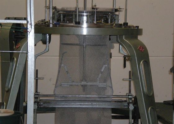 Rejas de alambre de punto resistentes a la corrosión de tejido de hebra única para filtración de líquidos sólidos al aire