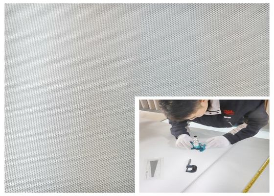 30m Tamaño de rollo estándar malla de filtro de acero inoxidable superficie plana