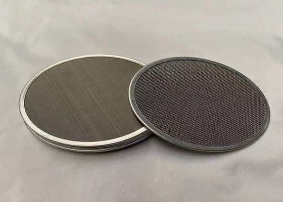 304 316 Filtración de líquido y aire de acero de malla de filtro ISO9001 certificado
