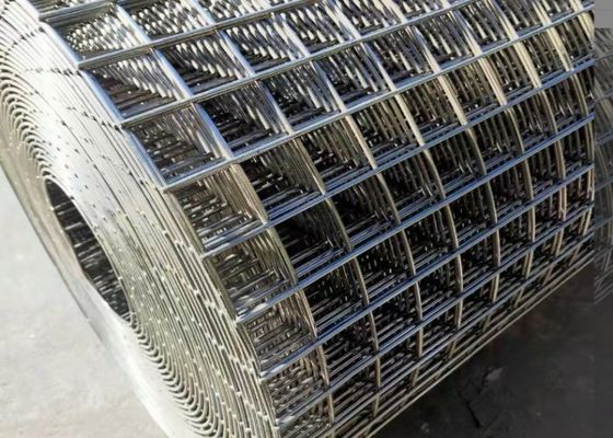 Rolos de malla soldada galvanizada verde para el refuerzo del hormigón