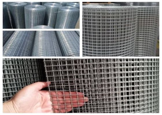 Superficie galvanizada resistente a la roya de alambre soldado con rodillos de cercas de 1,5 mm de diámetro