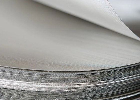 Cuadrados de filtro de pantalla con tejido plano para filtración industrial