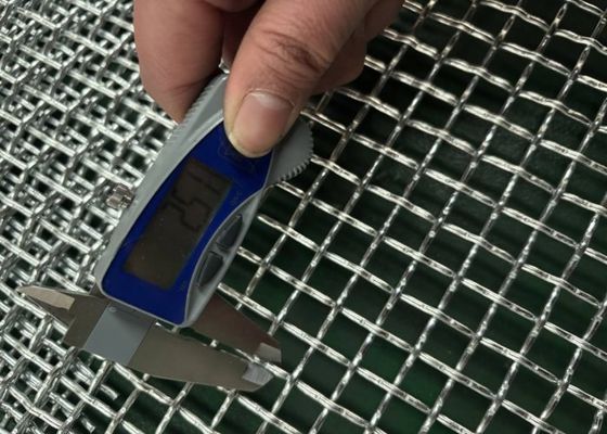 0.03-50.8 mm de malla de tamaño de alambre de acero para un rendimiento de filtración eficaz