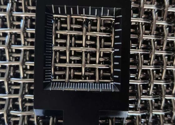 Tipo de tejido Tejido plano de acero inoxidable de malla de alambre para la detección y filtración de ácidos / álcalis Ancho 0,03m-6,5m