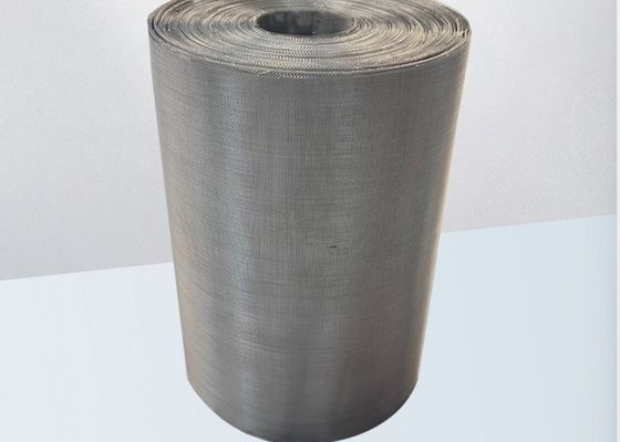 Tejido de pantalla de filtro de grado industrial con diseño de canasta y recuento de malla de 10-100