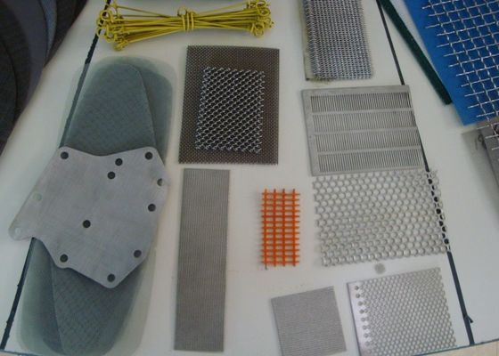 Reja de alambre de filtro perforado para estructura de múltiples capas 0,4 mm Hasta 1