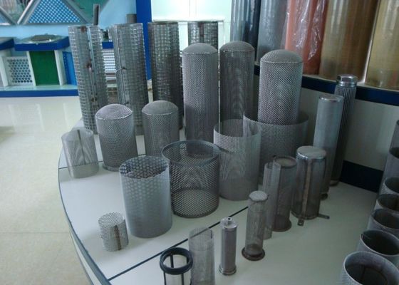 Reja de alambre de filtro perforado para estructura de múltiples capas 0,4 mm Hasta 1