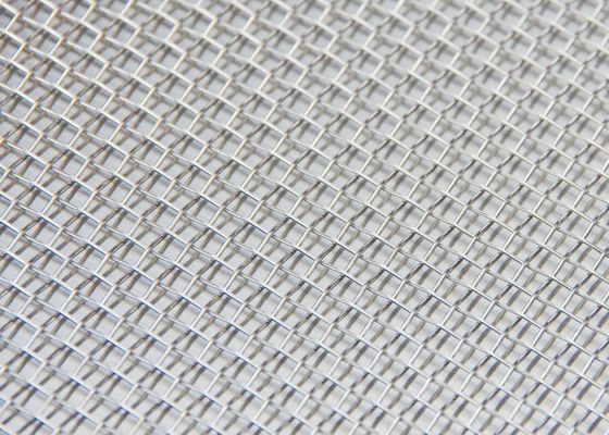 Resistencia a la corrosión ASTM E2016 Estándar de tela de metal tejida Resistencia a impactos pesados Preparación de bordes en bruto