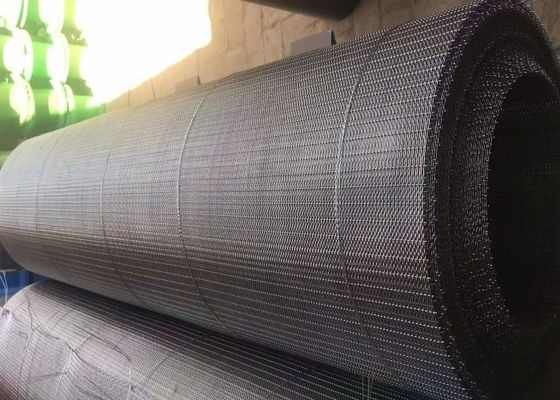 Pantalla de acero inoxidable de cantera revestida con epoxi con borde selvage y alta resistencia a la tracción