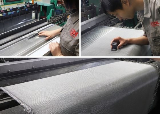 Pantalla de malla tejida de alta precisión personalizable para filtrar en el procesamiento químico