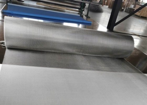 Malla de alambre filtrante de tejido liso de acero inoxidable 304, 10 mallas a 200 mallas