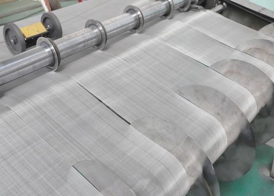 Pantalla de malla de alambre tejida de tejido plano de ancho personalizable con múltiples opciones de materiales