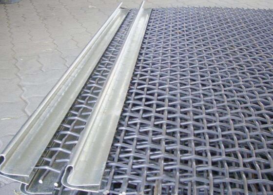 Tejido de malla de alambre trenzado Tejido de malla de alambre trenzado Diseñado con tejido liso y tejido trenzado Ofreciendo rendimiento en industria