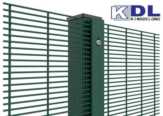 Malla de alambre anti los 2.7m de Mesh Panels Pvc Coated Green de 358 seguridades que sube los 3.0m